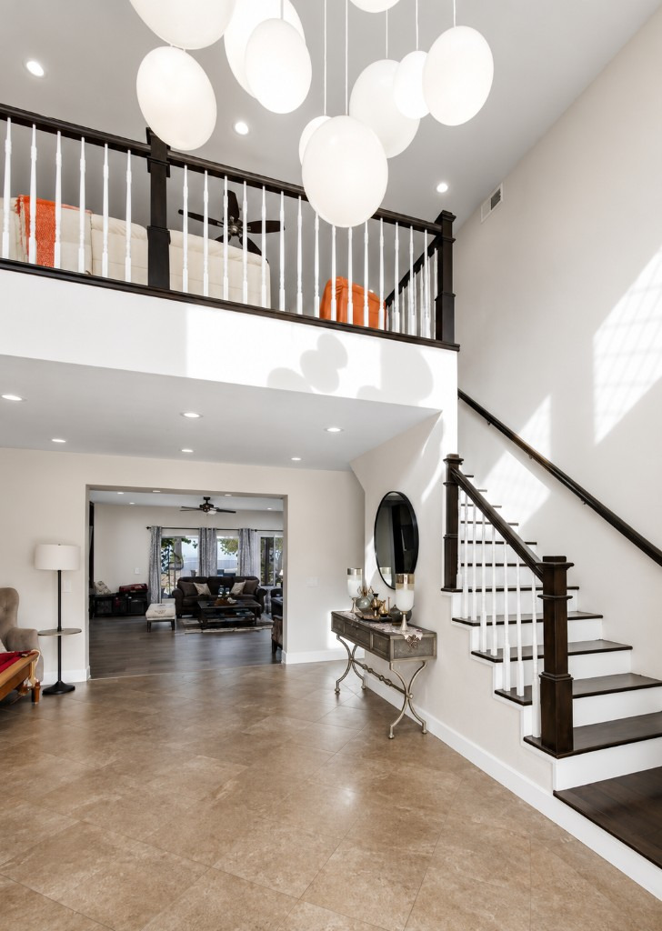 Entryway & Staircase Renovation after
